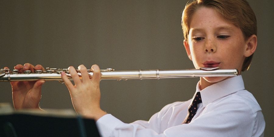 Flauta para niño el instrumento musical