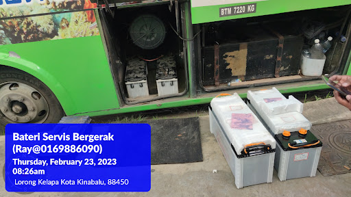 Perkhidmatan Bateri Kereta Servis Bergerak - Kota Kinabalu