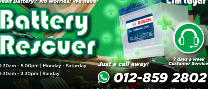 PJ Battery Rescue Subang – Perkhidmatan Penggantian Bateri Kereta Cepat & Berkualiti