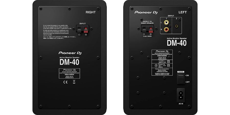 Pioneer DJ DM-40 altavoces